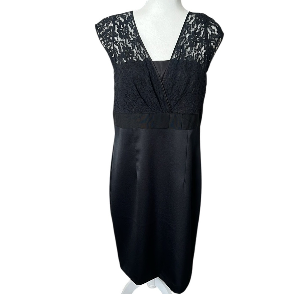Banana Republic Factory Black Lace Dress